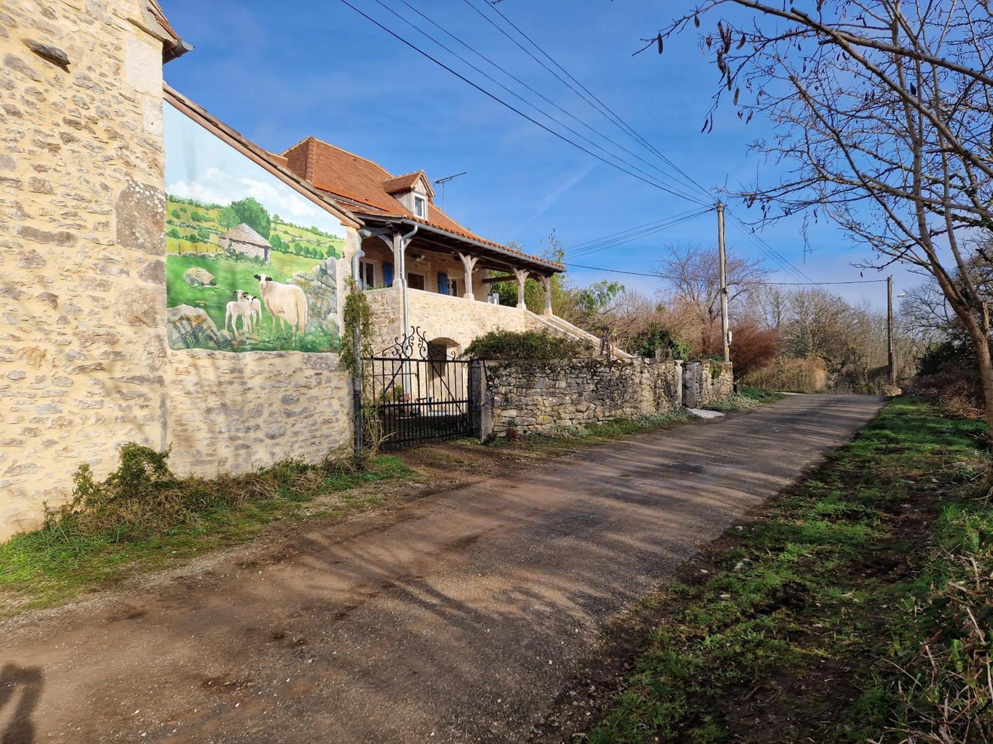 Maison Quercynoise En Pierre Concots Exteriér fotografie