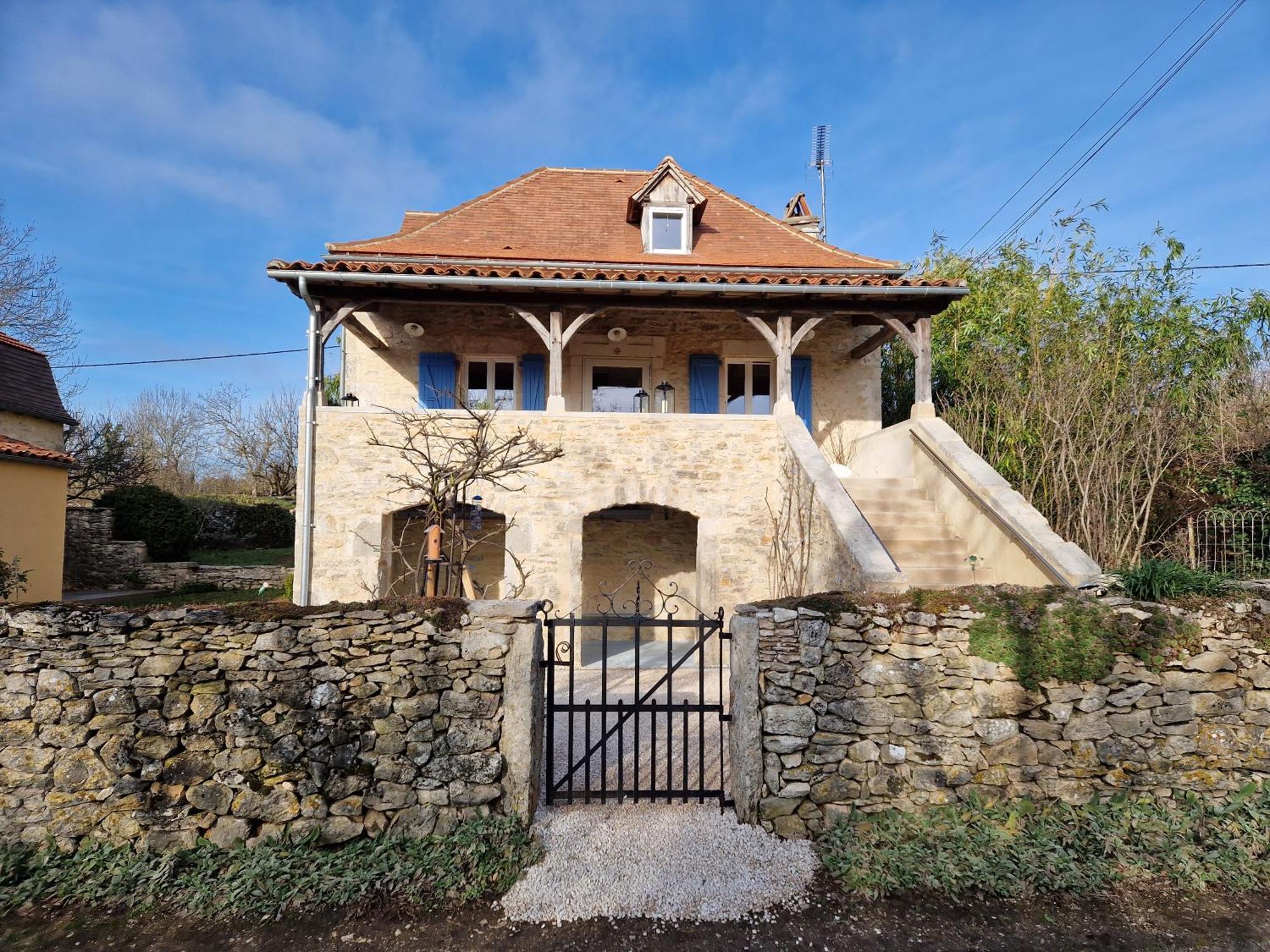 Maison Quercynoise En Pierre Concots Exteriér fotografie